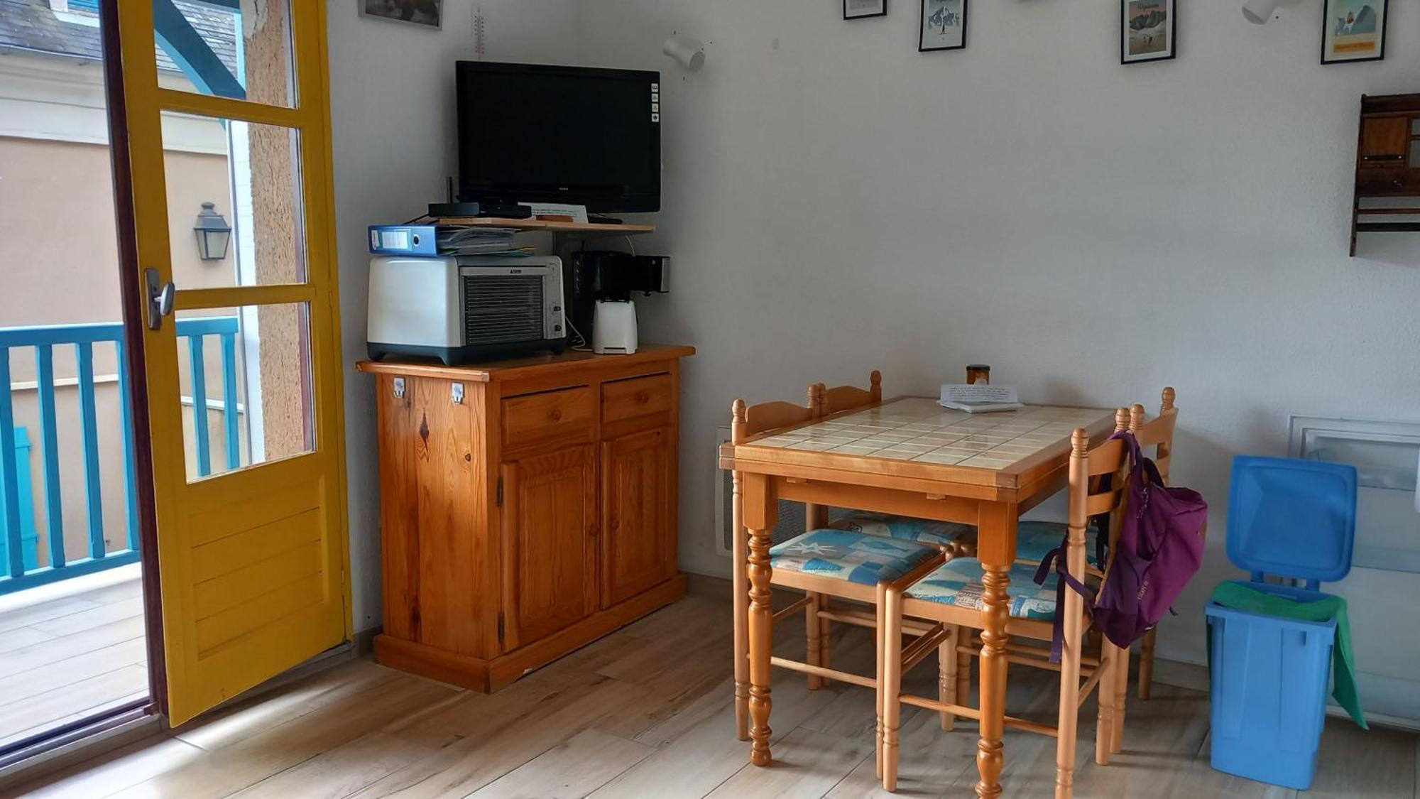 Joli Studio Avec Balcon Donnant Sur La Montagne 圣玛丽德康庞 外观 照片